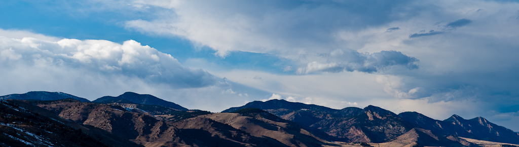 I-70 Pano of Golden, CO